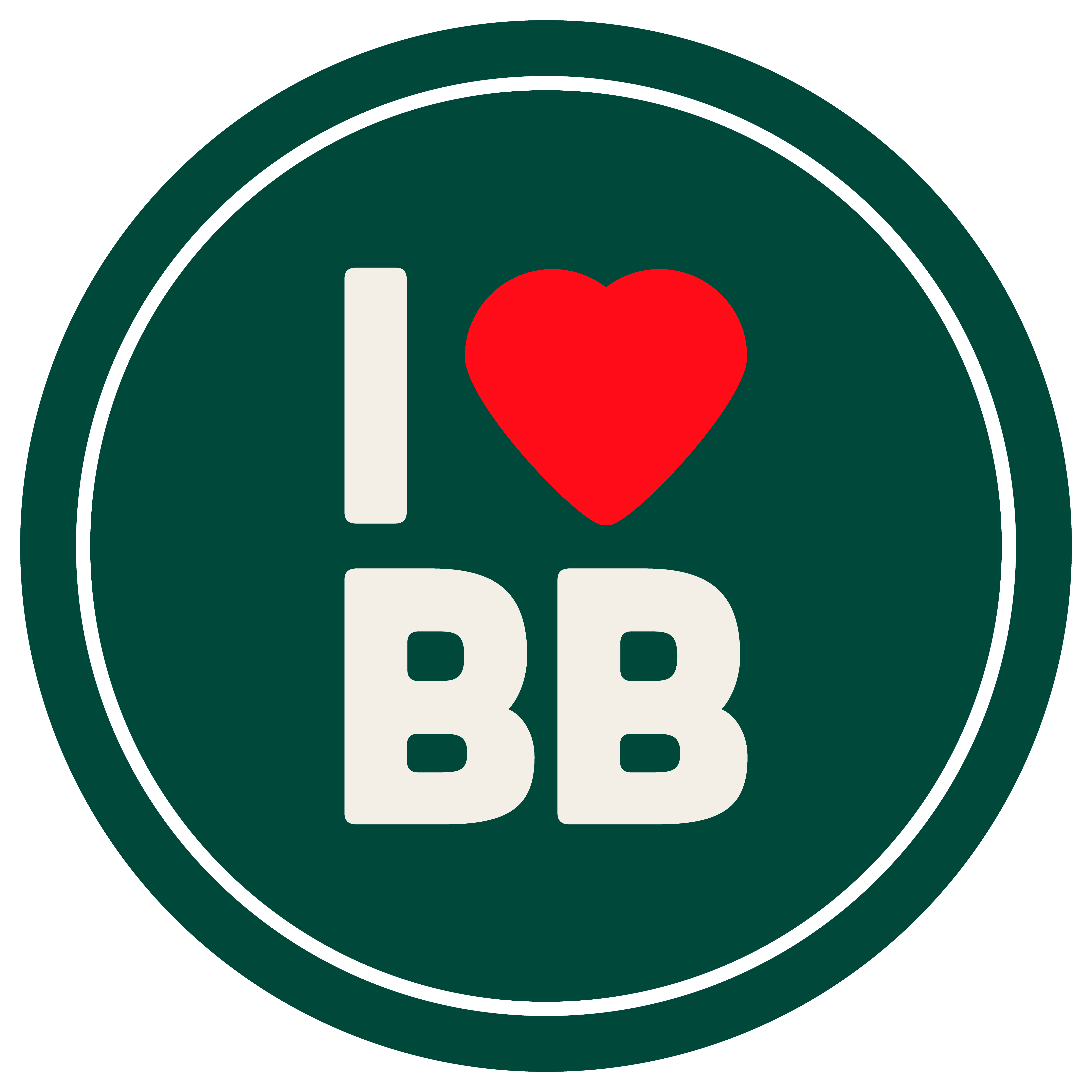 I heart Bodega Box roundel